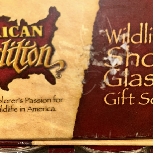 American Expedition Wildlife Shot Glass Gift Set - Picture 6 of 8